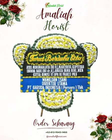 Papan Bunga Duka Kalegen